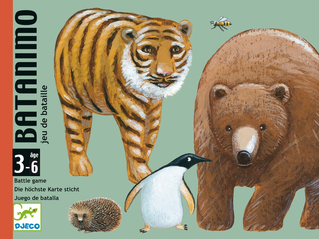 Jeux de cartes  Batanimo Djeco