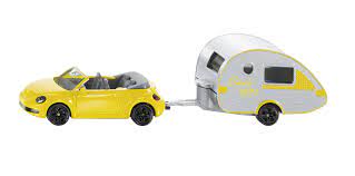 Beetle with caravan