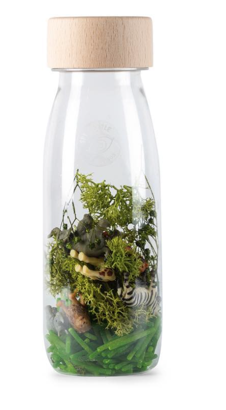 Bouteille sensorielle Spy Jungle Petit Boum