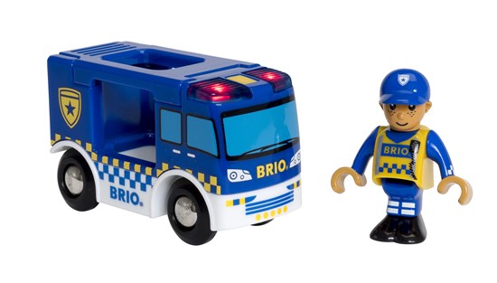 Camion De Police Son Et Lumiere Brio