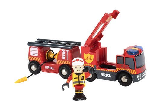 Camion De Pompiers Son Et Lumiere BRIO (3 ans +)