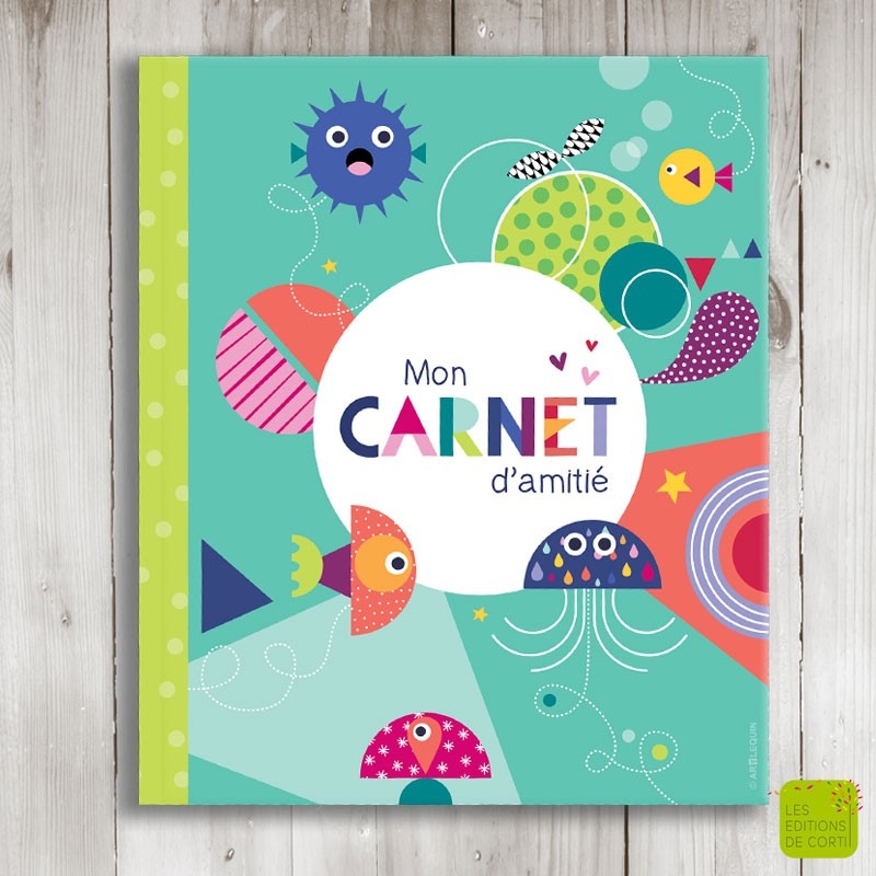 Carnet d'amitié "Sous l'océan" (Cortil)
