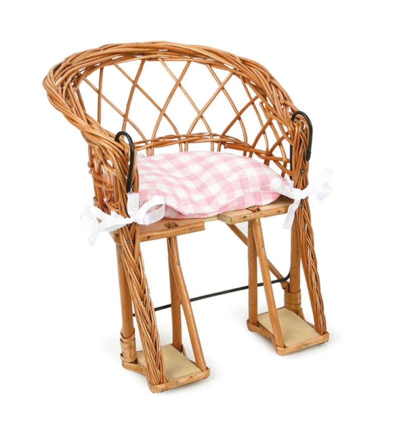 Chaise de Velo avec Coussin Rose Egmont toys (18 X 20 X 26 cm)