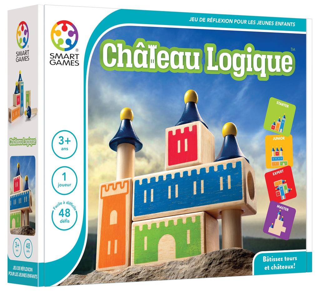 Château Logix - 48 défis pré-scolaires Smart Games (2016)