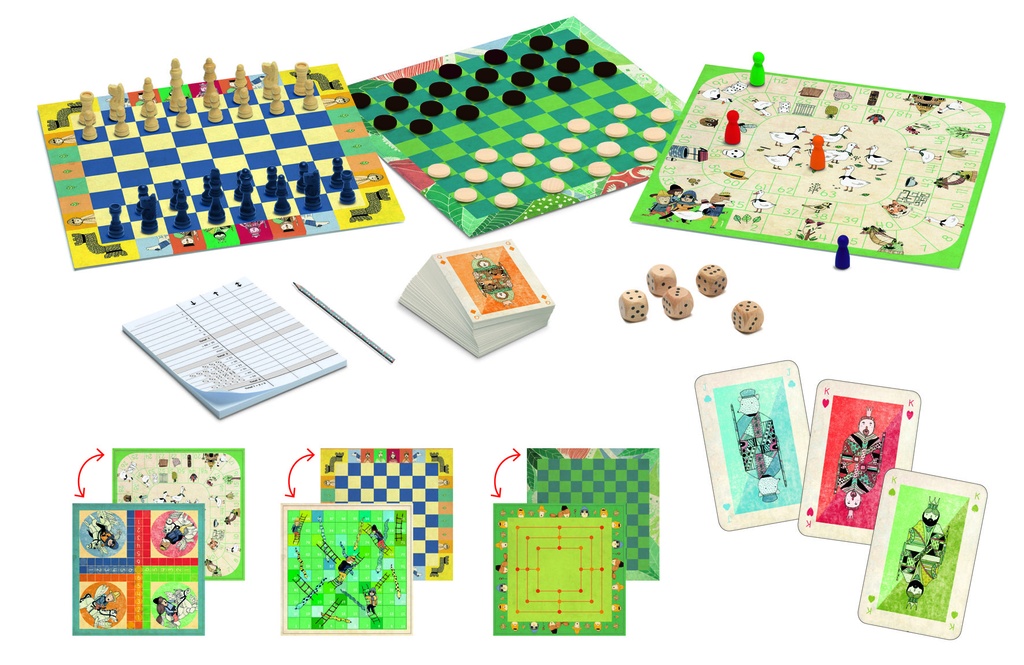 Jeux classiques Classic box 6+ Djeco