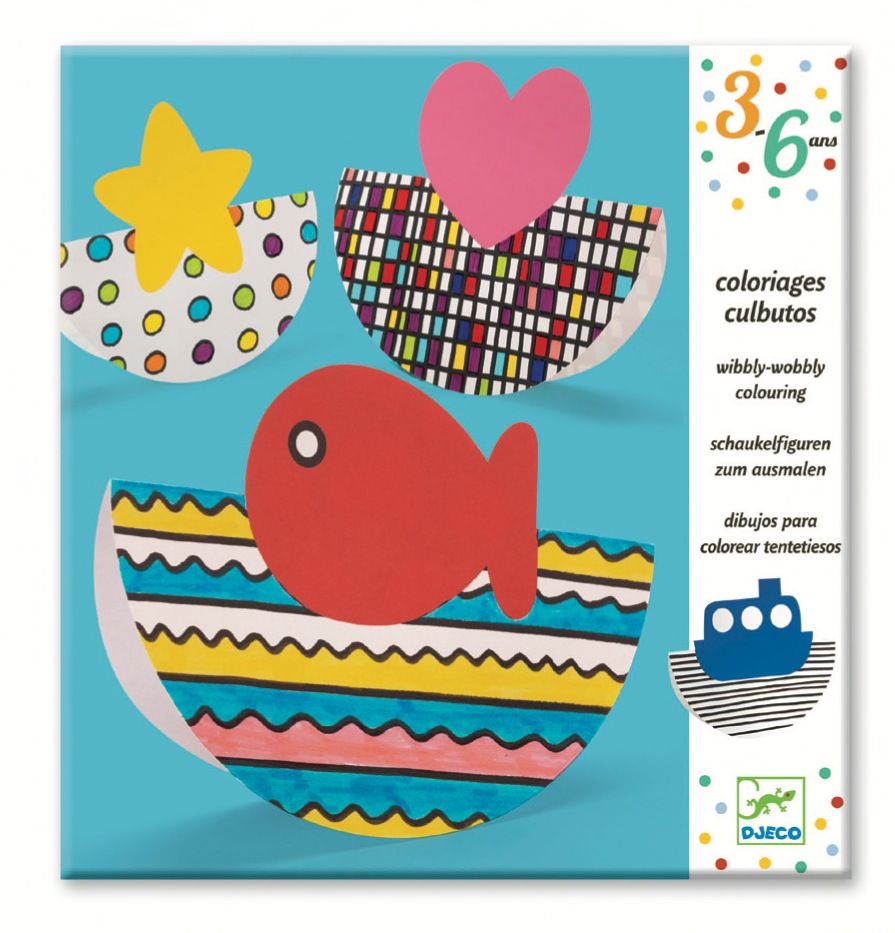 Coloriages culbutos  (Activités Scolaires Djeco)