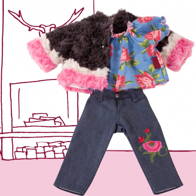 Combinaison Iconic denim, 50 cm Götz