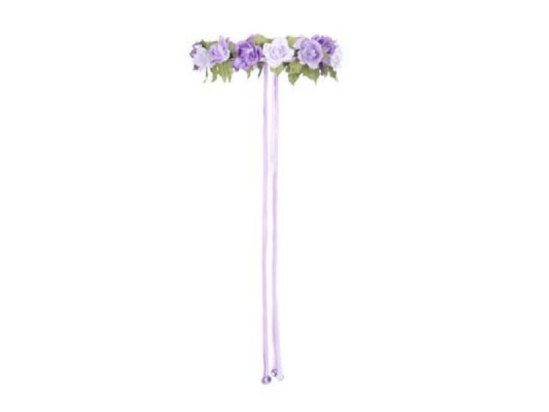 Couronne de fleurs, lilas Great Pretenders