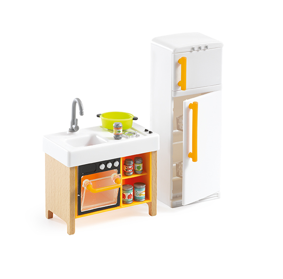 Maisons de poupées Cuisine compacte Djeco