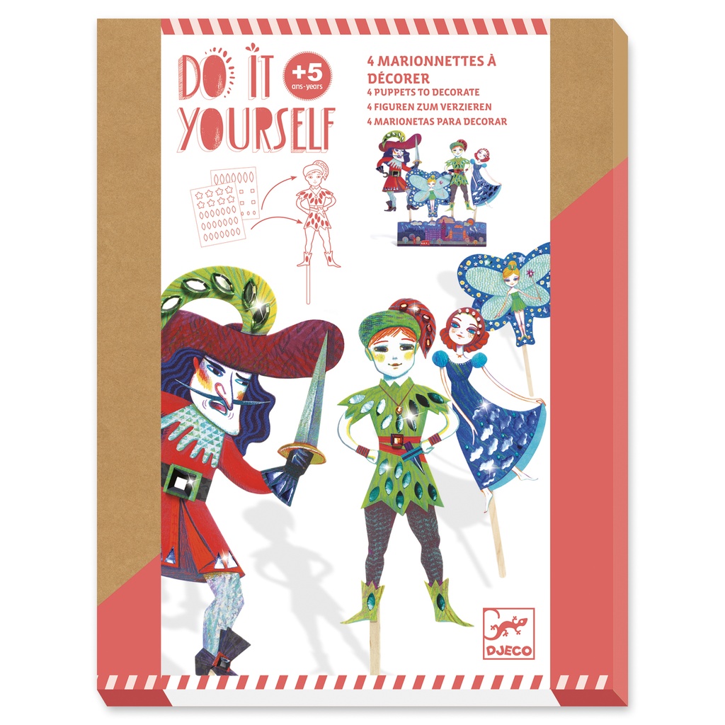 DIY - Mosaïques & Stickers Peter Pan Djeco