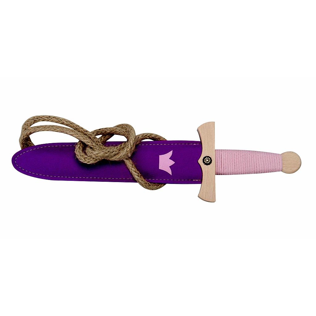 Dague et fourreau Princesse, 35 cm VAH