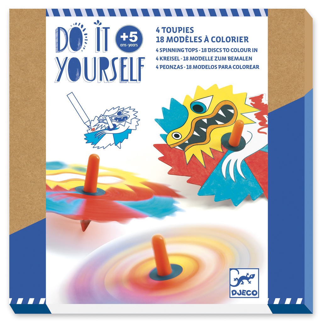 DIY - A colorier Dragons Djeco