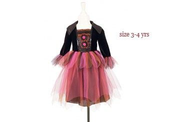 Déguisement Robe Sorcière Adelle 3-4 ans Souza