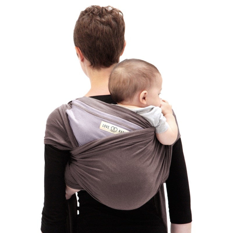 Echarpe Originale Love Radius Marron glacé poche lavande