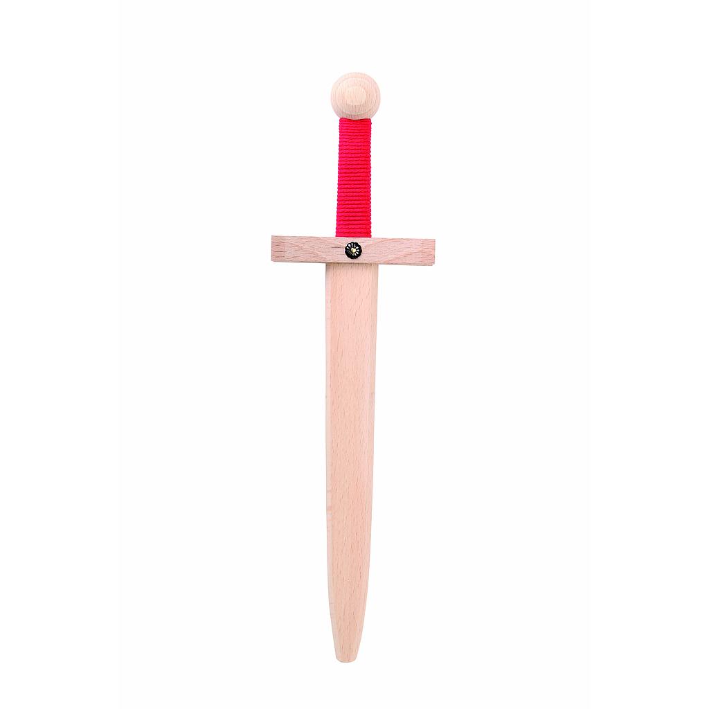 Epée Lancelot, rouge, 48 cm VAH