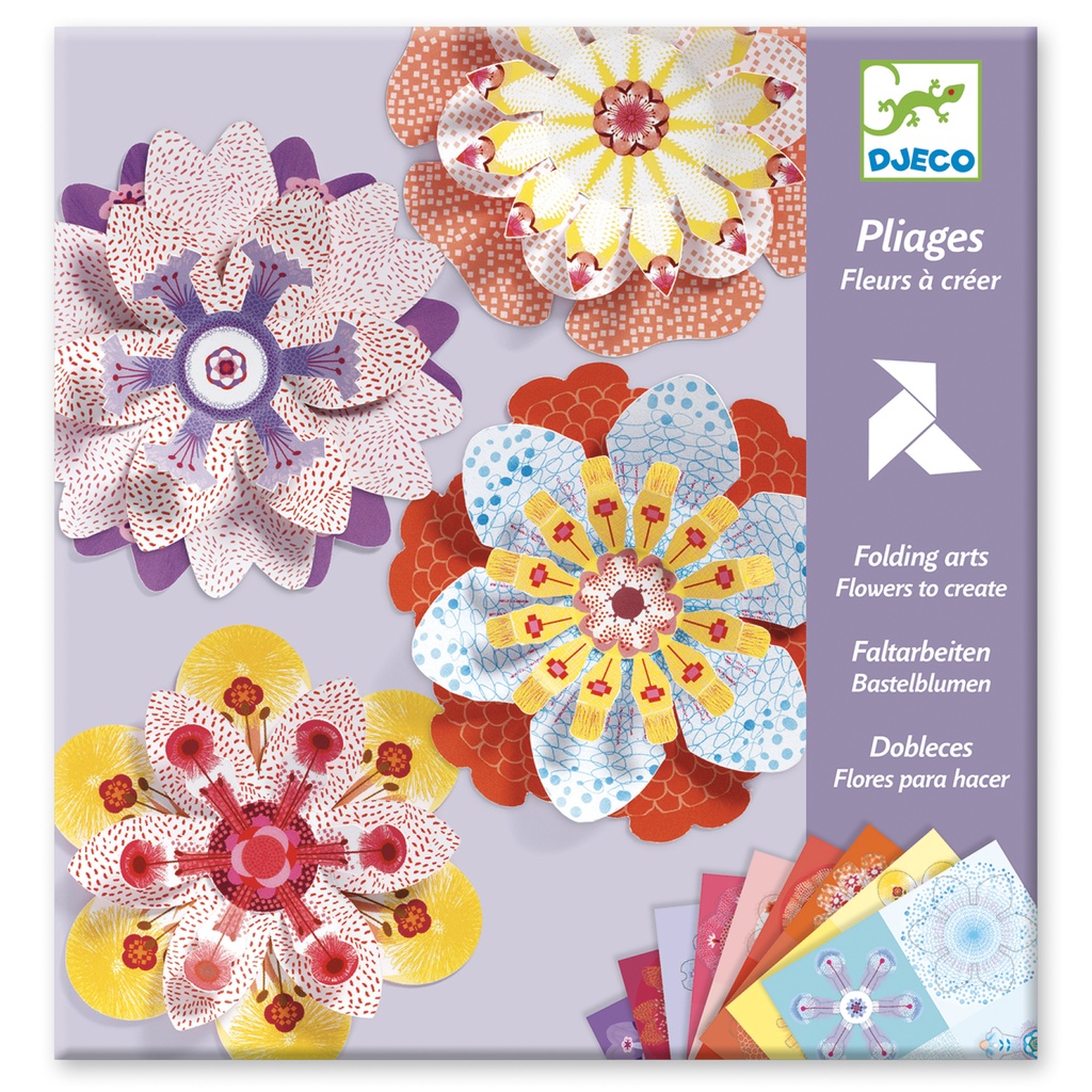 Pliages Fleurs à créer Djeco