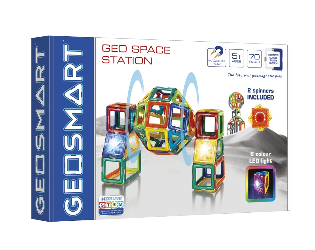 GeoSmart GeoSpace Station - 70 pcs - GeoSmart Geolights/Geomotion