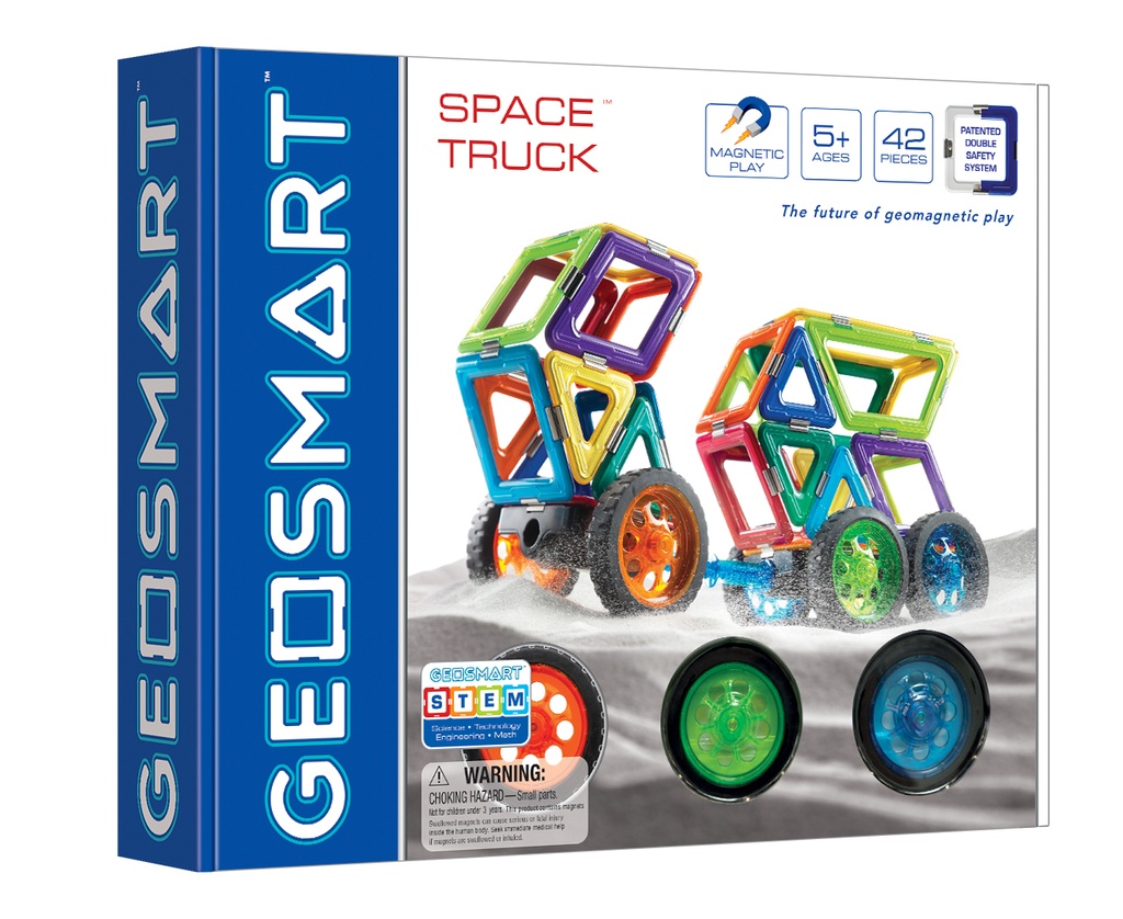 GeoSmart Space Truck - 43 pcs - GeoSmart Geowheels