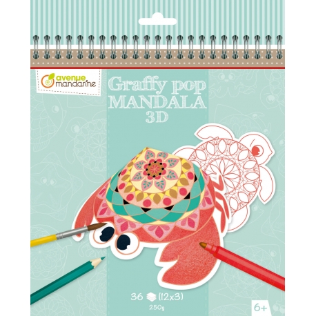 Graffy Pop Mandala 3D