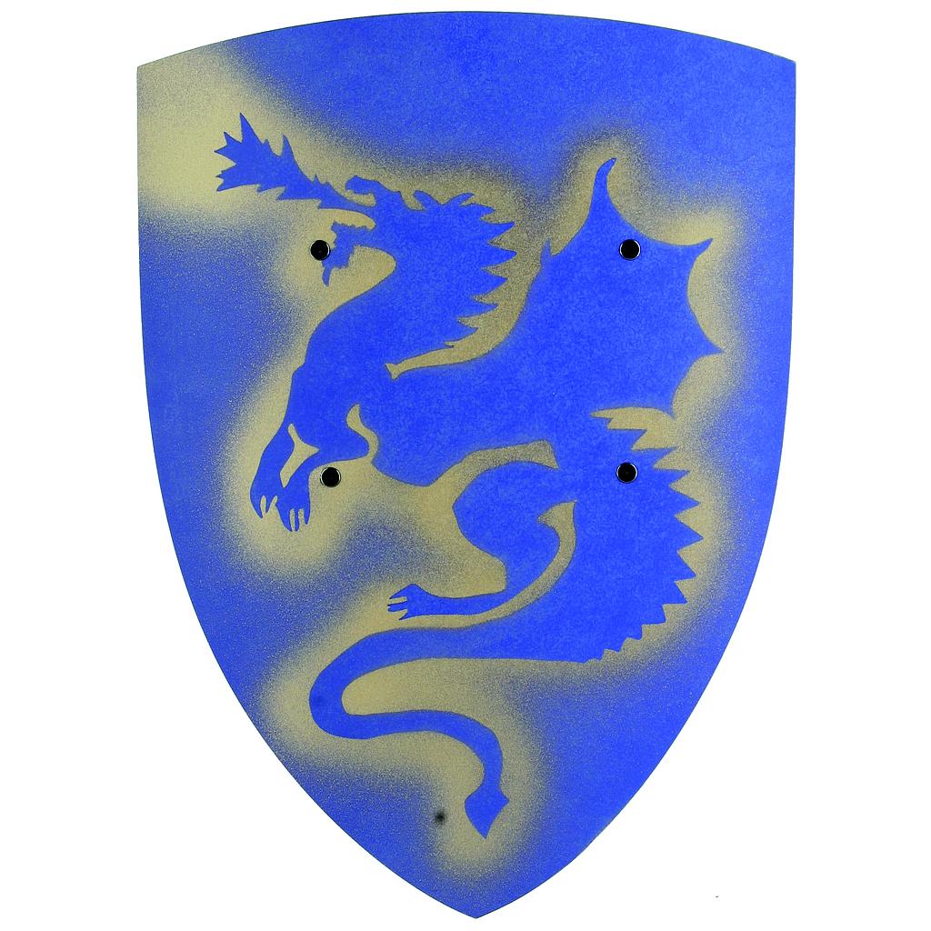 Grand Bouclier incurvé, Dragon bleu VAH
