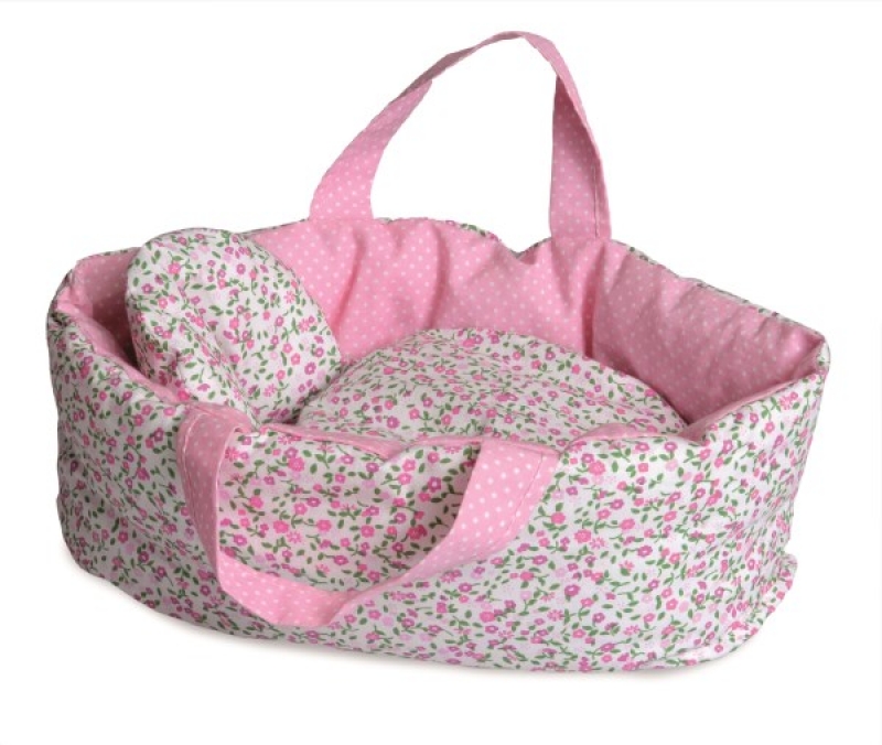 Grand Couffin avec Garniture à Fleurs Egmont toys(40 X 25 X 14 cm)