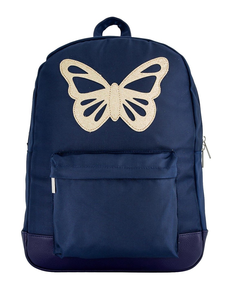 Grand sac à dos Papillon bleu (Caramel & Cie)