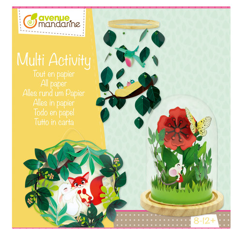 Gros coffret tout en papier Avenue Mandarine