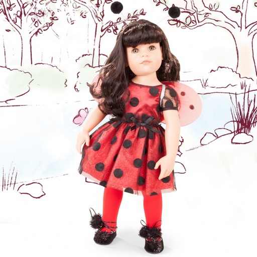 [GOT_1859088] Hannah ladybug 50 cm Götz