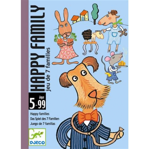 [DJE_DJ05115] Jeux de cartes  Happy Family Djeco