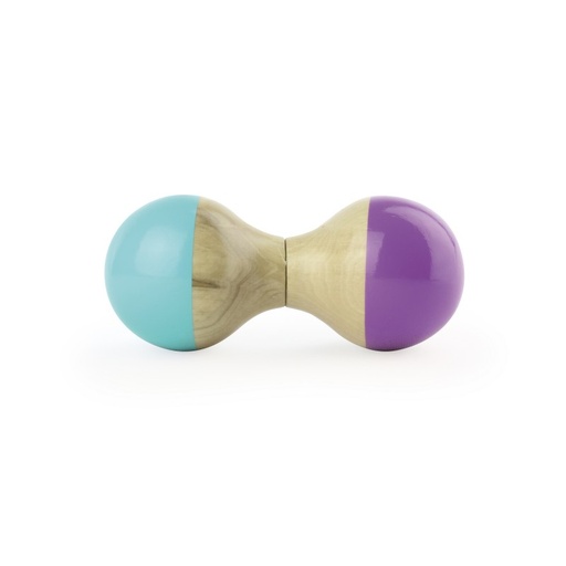 [VIL_8008B] Hochet du Jura turquoise et violet (Vilac)