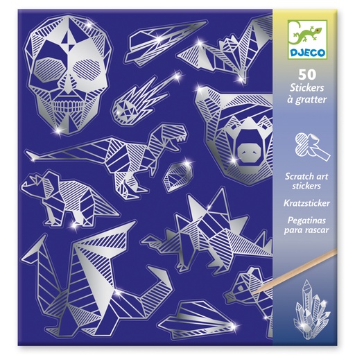 [DJE_DJ09737] Cartes à gratter  Iron Djeco