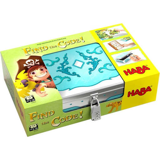 [HAB_1304839001] Jeu - Find the code! Pirateneiland (boîte allemande avec instructions en français)