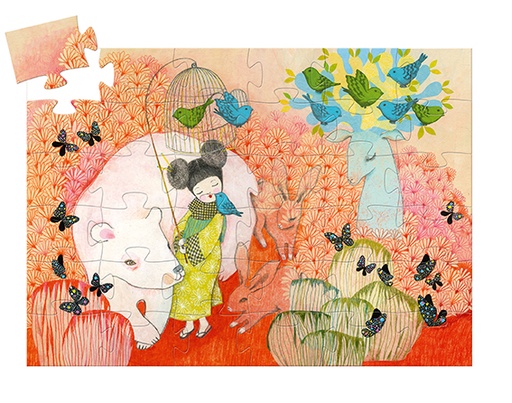 [DJE_DJ07236] Puzzles silhouettes Kokeishi - 36 pcs Djeco