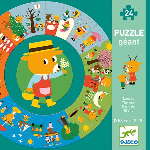 [DJE_DJ07016] Puzzles géants L'année Djeco