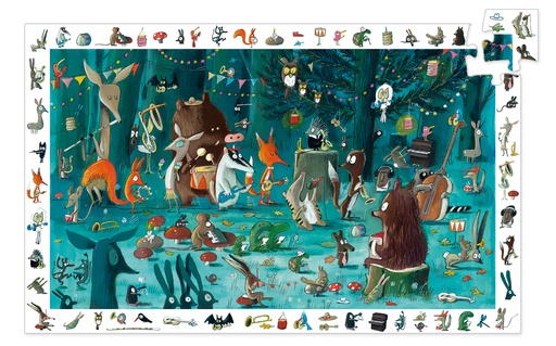[DJE_DJ07588] Puzzles observation L'orchestre - 35 pcs - FSC MIX Djeco