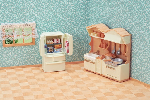 [SYL_5341] La cuisine aménagée (Sylvanian Families)