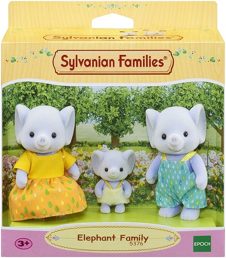 [SYL_5376] La famille éléphant (Sylvanian Families)