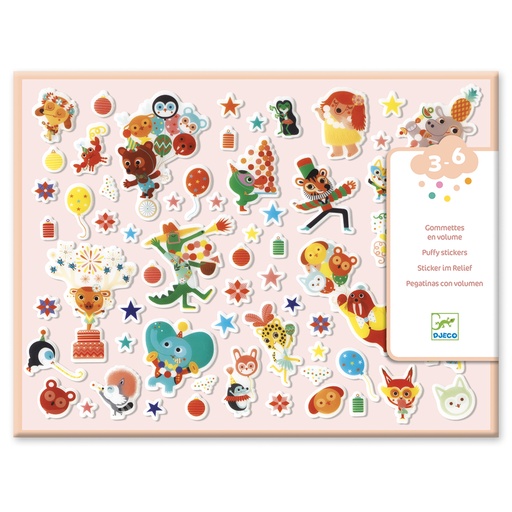 [DJE_DJ09080] Stickers des petits La fête Djeco