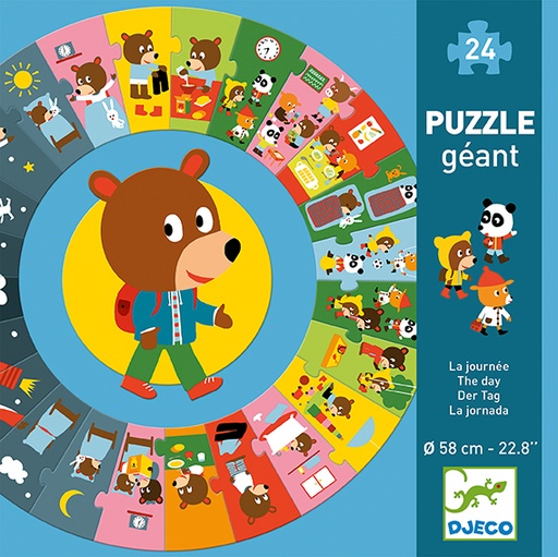 [DJE_DJ07015] Puzzles géants La journée Djeco