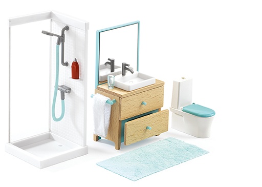 [DJE_DJ07824] Maisons de poupées La salle de bain Djeco
