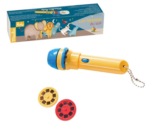 [MOU_658360] Lampe à histoires Les Papoum (Moulin Roty)