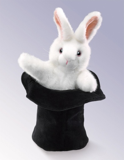 [JHP_2269] Lapin dans un chapeau Folkmanis