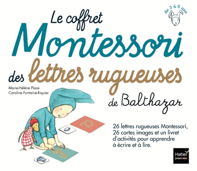 [DIL_9782218981180] Le Coffret Montessori des lettres rugueuses de Balthazar (Hatier Jeunesse)