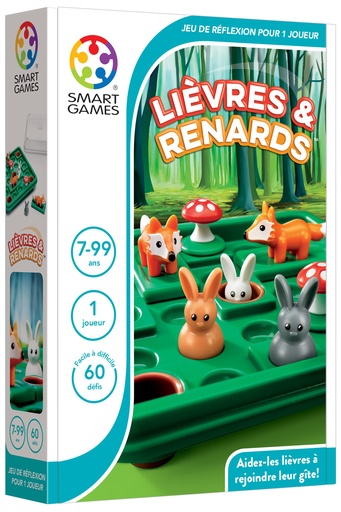 [SMA_SG 421 FR] Lièvres & renards - 60 défis Smart Games