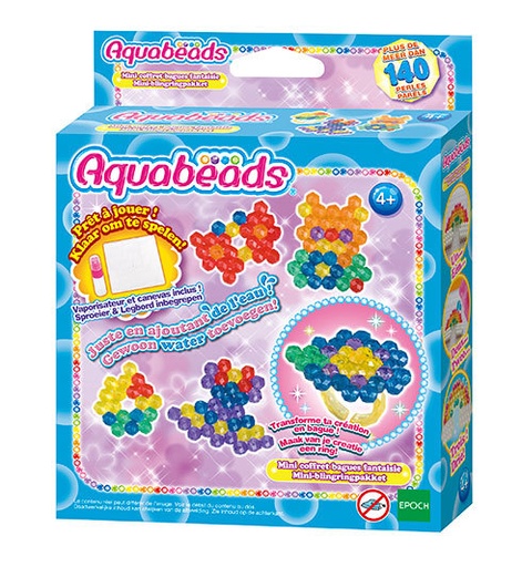[SYL_31347] Le mini coffret bagues fantaisie (Aquabeads)