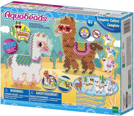 [SYL_31596] Les adorables lamas (Aquabeads)