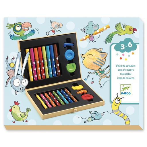 [DJE_DJ09010] Les couleurs des petits Boite de couleurs pour les petits Djeco
