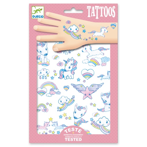 [DJE_DJ09575] Tatouages Licornes Djeco