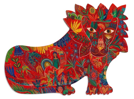 [DJE_DJ07654] Puzz'Art Lion - 150 pcs - FSC MIX Djeco