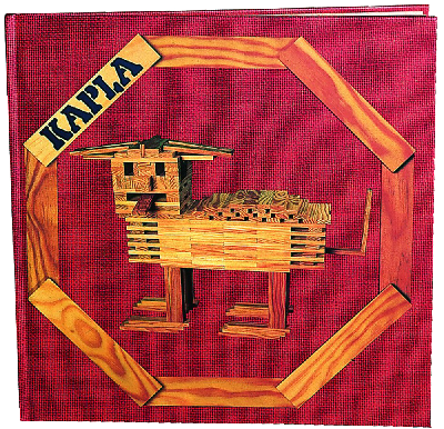 [KAPLALivred'artRouge] Livre d'art 1 Rouge Kapla